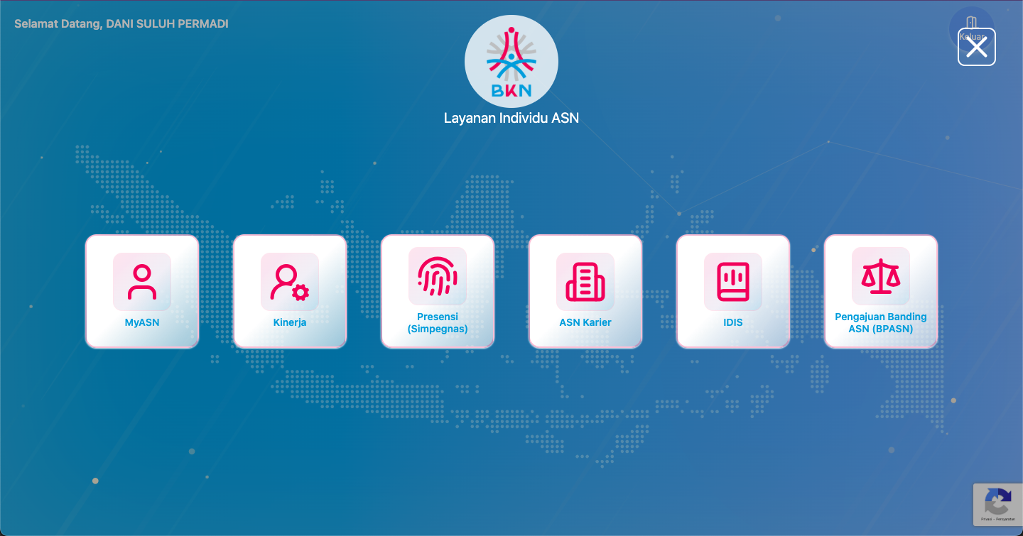 DMS Kepegawaian pada MyASN 1